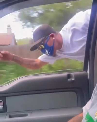 Blunt man, the passer of blunts