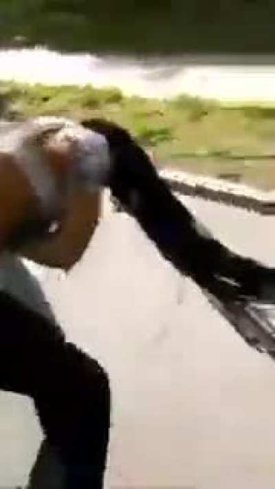 beat her ass