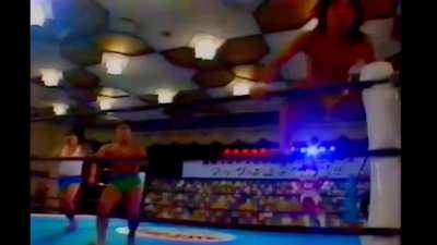 Don't even ask me what the context for this is, all I know is that Shinya Hashimoto and Jushin Liger get a bit quirky at night