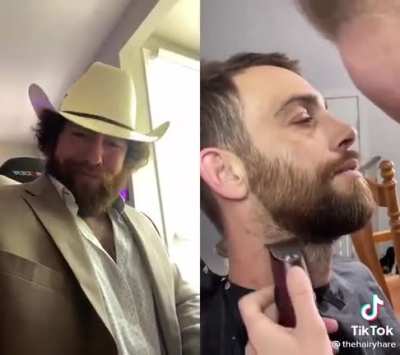 Finally allowed to grow a beard