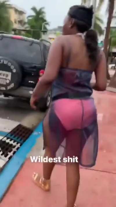 Woman pushes man into the street and he gets hit by a van