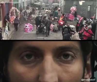 All shot in one take
