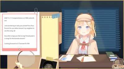Amelia gives you EAR DAMAGE
