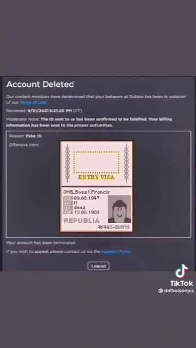 False ID