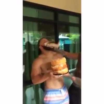 He blew it