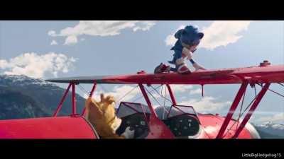 Sonic didn't look ahead. (I've gotten too excited)