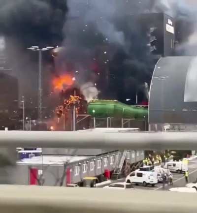 Newly built water park explodes in Gothenburg, Sweden