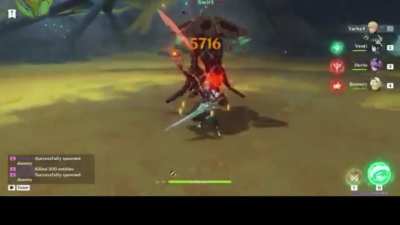 Varka's gameplay and IR test