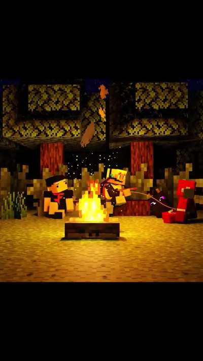 Made an animation of the boys playing Minecraft :)