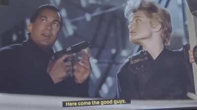I have never seen anyone load a gun like Steven Segal does in Undersiege.