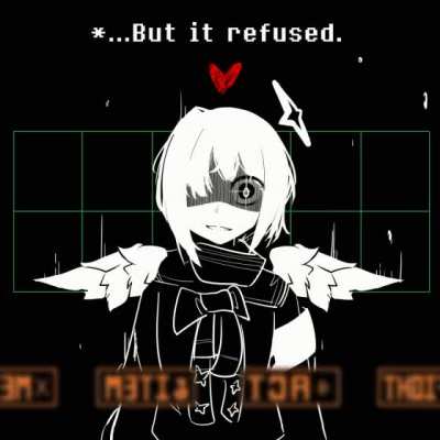 POV you are Sans meeting an angel for the 342nd time