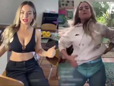 JoJo popping out