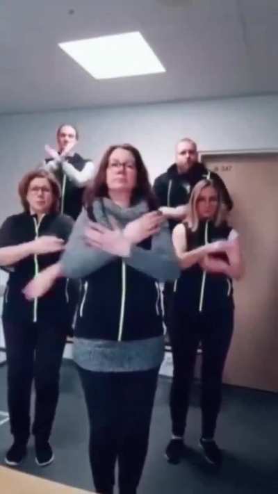 This is a video by a city council in Finland to prevent migrant men from assaulting women. “Stop, don’t touch me there, this is my no no square.”