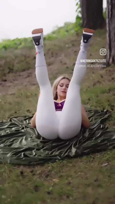 Lets do some stretching at the open.