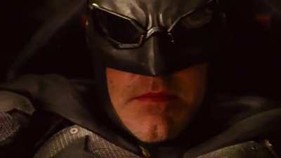 humour: Batman's morning commute music is very serious.