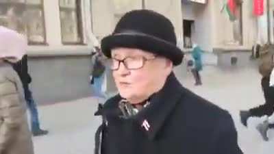 Abduction during a live interview in Belarus