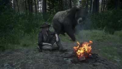 Hmm.. this looks like a good spot to set camp
