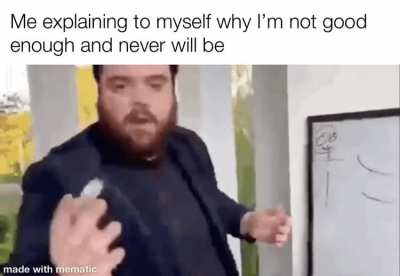 My own mental gymnastics over here