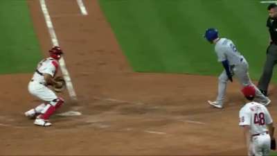 Trea Turner sliding home