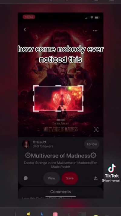 I never noticed