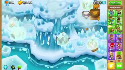 a frozen moab shove could keep the round going forever
