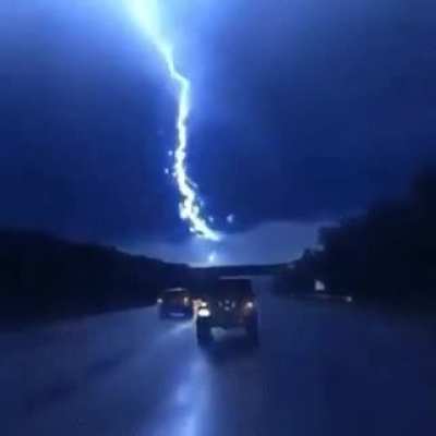 When two lightning bolts meet