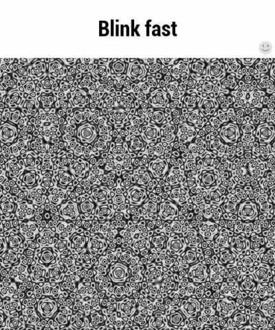 Blink fast
