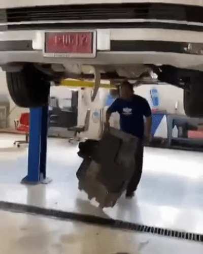 Just some typical vehicle maintenance…