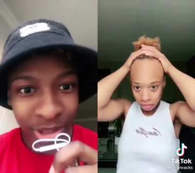 Damn nice forehead