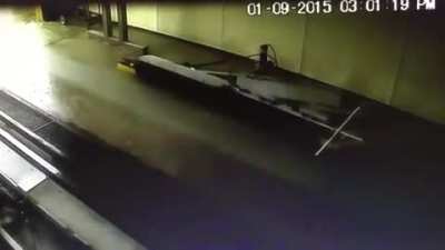 Idiot Express Car Wash. (Tried but failed to upload as Gif to erase the terrible song. Turn off sound.)