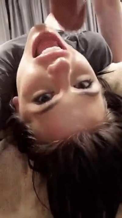 Upside blowjob 🔥