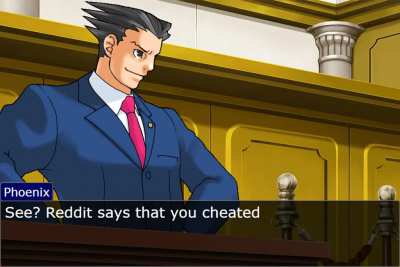 I made an argument with our friend about his fair play in objection.lol