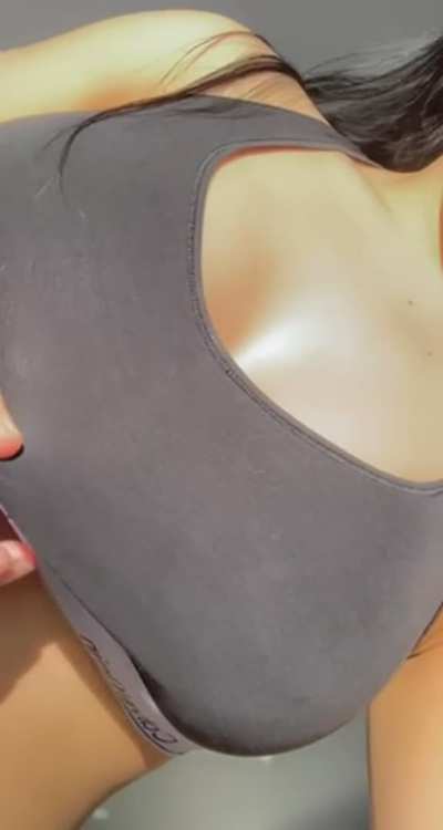 Does my titty drop make you horny? 🙈 [OC]