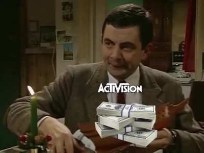 Playing WZ is like dating Mr Bean