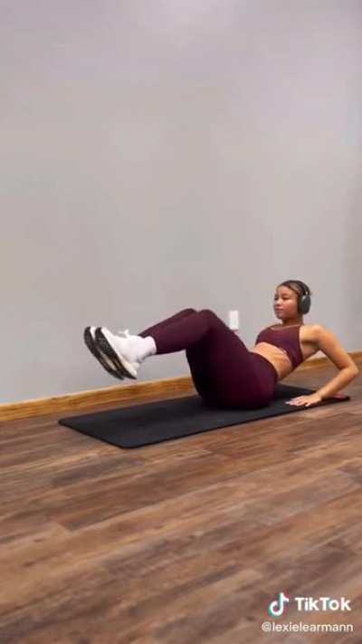 working out
