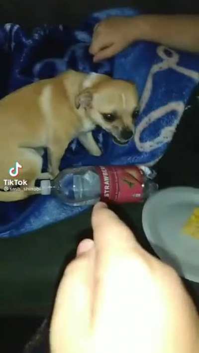 He wants the water for himself