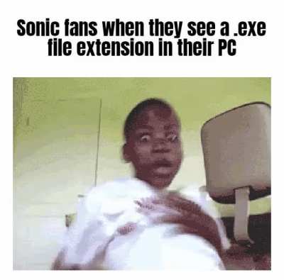 Gotta go fast