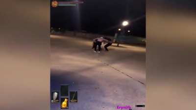 When you realize this is a boss fight