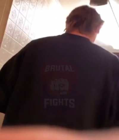 College student gets knocked out over a mask.