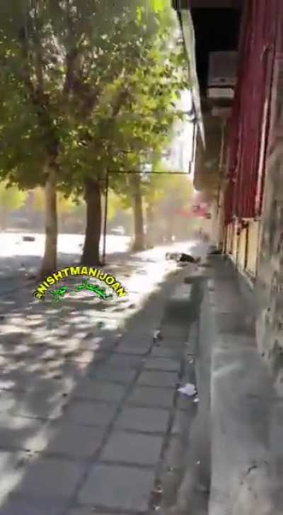 The Kurdish city of Javanroud is witnessing a massacre