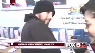 Finally, a guy that admits he's not gonna waste the money.