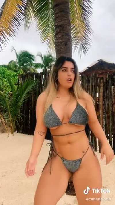 Thick with abs