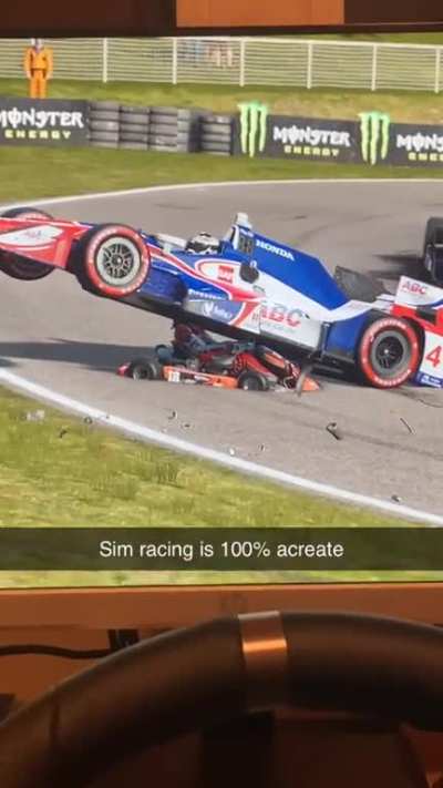 What da Indy car doin