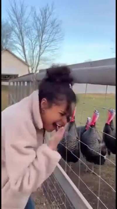 So funny to talk turkey native language