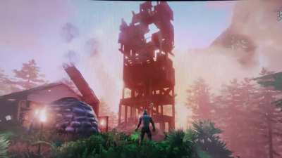 My viking friends log off and this happens. There goes our effort to reach the tree in the sky....