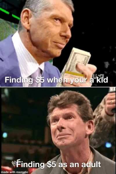 $5 won’t even touch the sides now