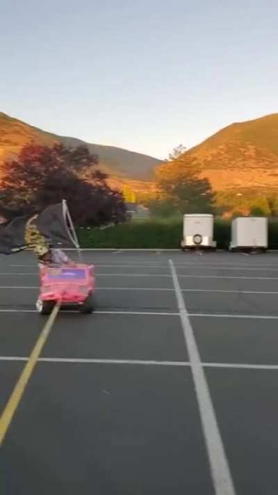 Don't tow a toy car
