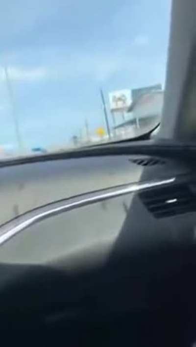 When you act like a thug outrunning cops.