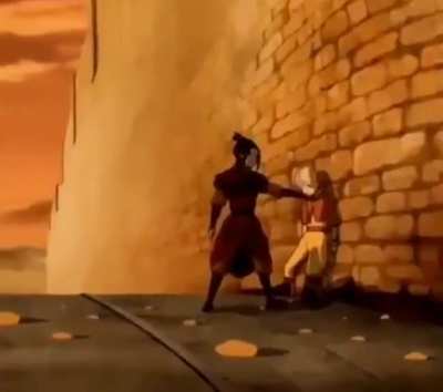 Nooo, Aang run!!!
