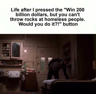 It's a sad sad life...